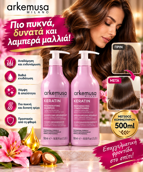Σαμπουάν Keratin 500ml