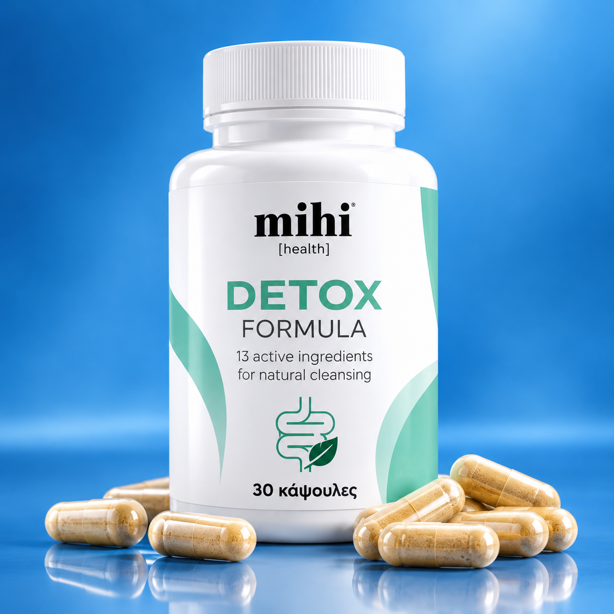 Mihi Detox Formula – Φυσική Αποτοξίνωση | 30 Κάψουλες