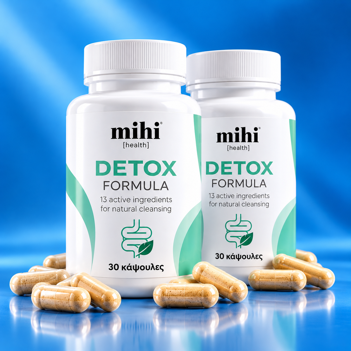 Mihi Detox Formula – Φυσική Αποτοξίνωση | 30 Κάψουλες