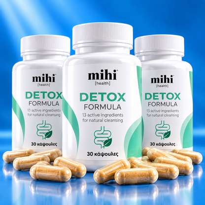 Mihi Detox Formula – Φυσική Αποτοξίνωση | 30 Κάψουλες